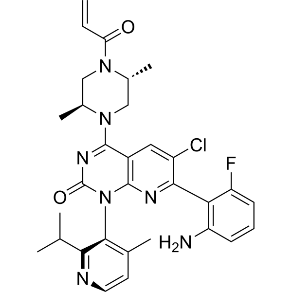 KRAS G12C inhibitor 61 2300967-40-0